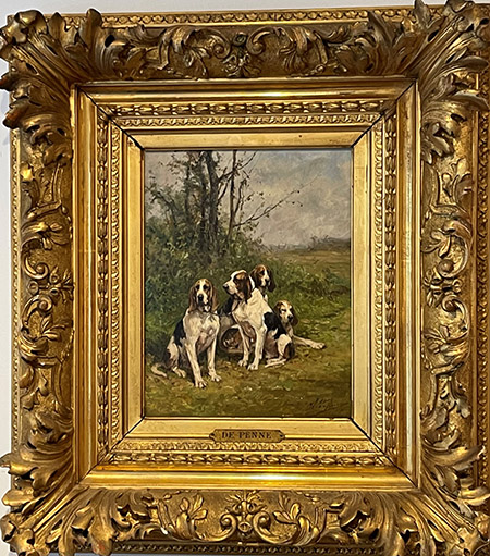 Four Hounds at Rest